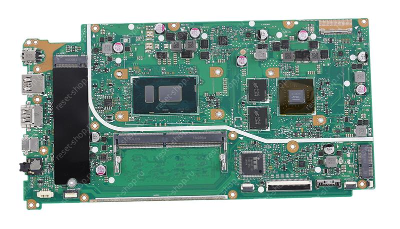 Материнская плата ноутбука ASUS X512UB (процессор Pentium 4417U, ОЗУ 4Гб) / 90NB0K90-R00040