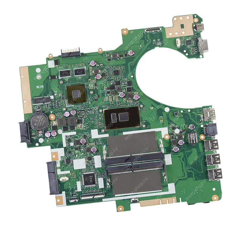 Материнская плата ноутбука ASUS P2540UV (процессор I5-7200U, GF 920MX 2Гб)