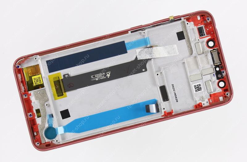 Модуль для смартфона 6" ASUS ZenFone 5 Lite ZC600KL красный ORIGINAL с рамкой