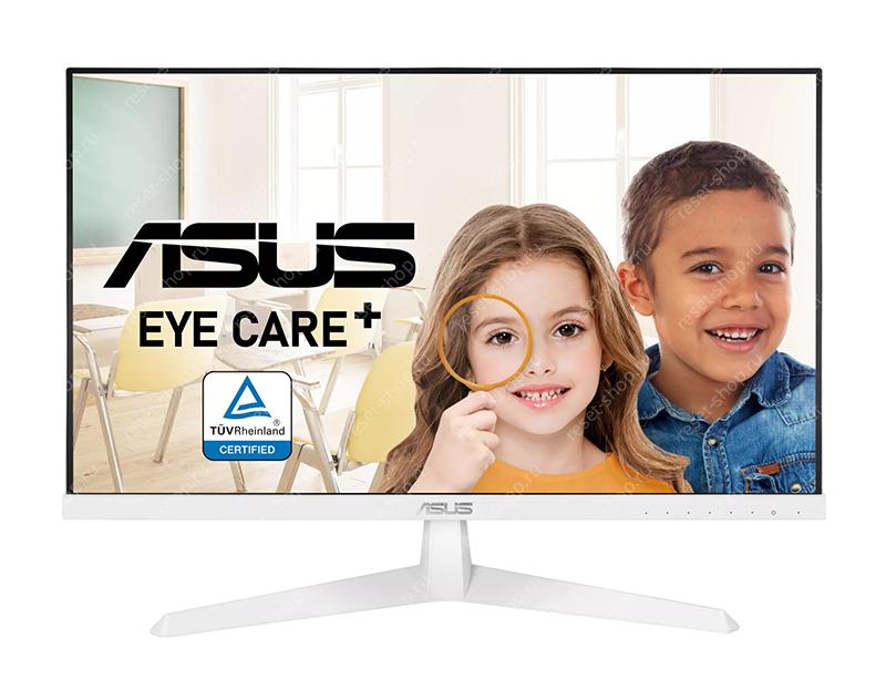 Монитор 23.8" ASUS VY249HE-W 1920x1080@75Гц IPS 1 мс, 250кд/м2, HDMI, VGA белый / УЦЕНКА