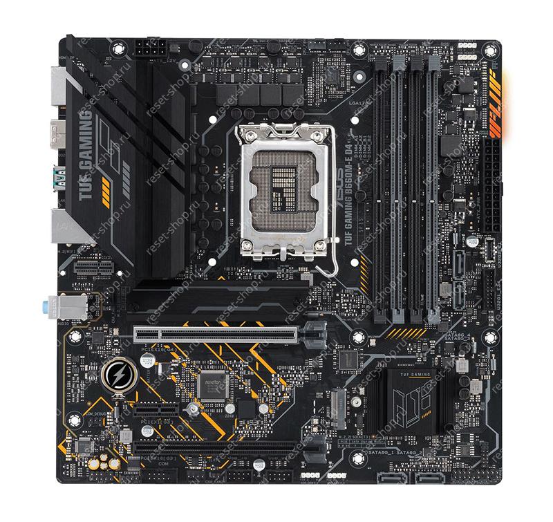 Сист.плата Б/У s1700 ASUS TUF GAMING B660M-E D4 4xDDR4, 6xUSB, 4xSATA, PCI-Ex16, mATX