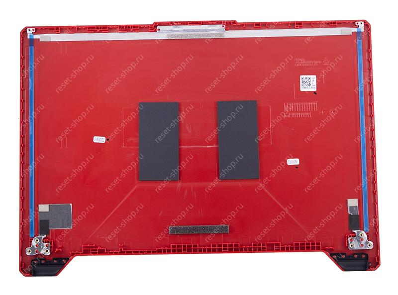 Корпус для ноутбука ASUS FA506IV часть A (Крышка) черно-красный