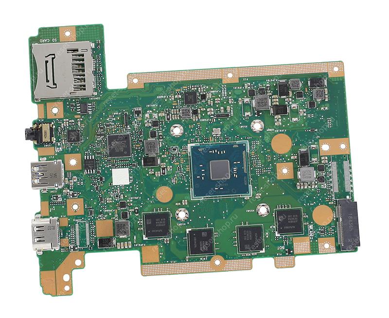 Материнская плата ноутбука ASUS C202SA (процессор Celeron N3060, ОЗУ 4Гб, ПЗУ 16Гб)
