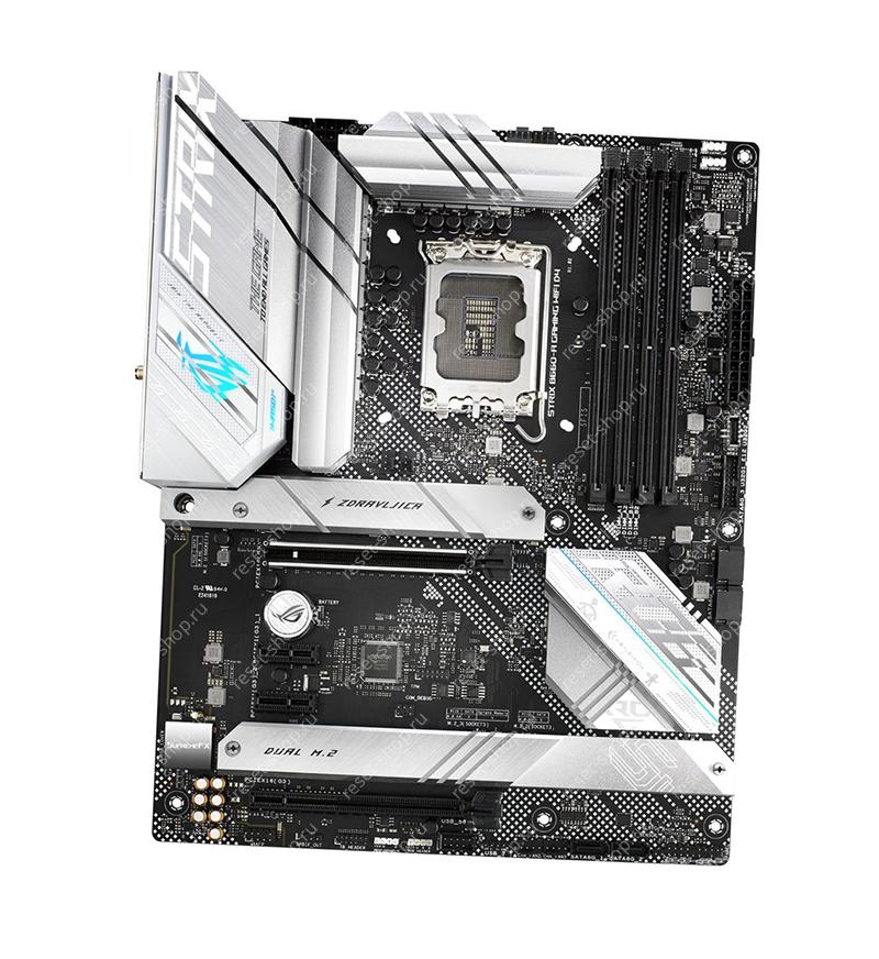 Сист.плата Б/У s1700 ASUS ROG STRIX B660-A GAMING WIFI D4 4xDDR4, 6xUSB, 4xSATA, PCIE-16 х2, ATX