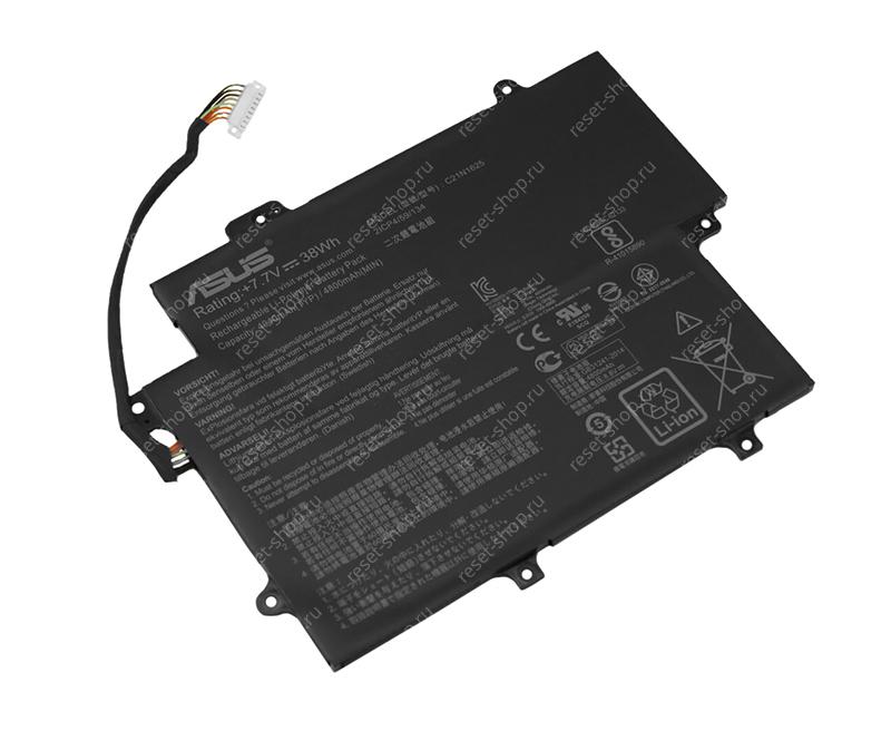 АКБ для ноутбука ASUS (C21N1625) ORIGINAL / 7.7V, 4940mAh / TP203 черная