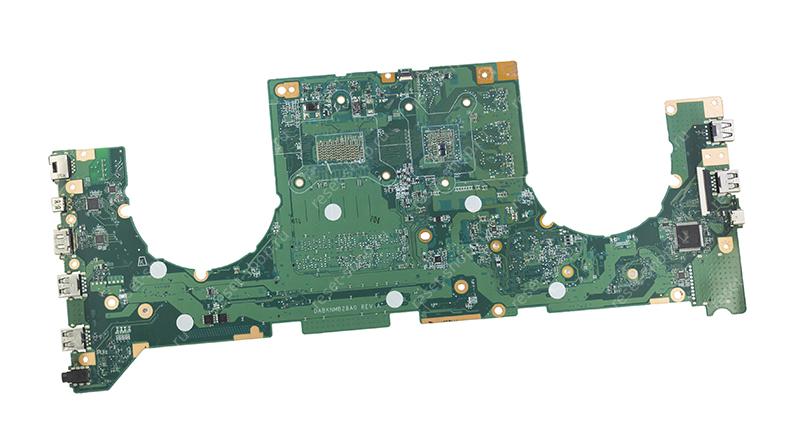 Мат.плата ASUS GL703VD Rev A неисправная на запчасти ДОНОР без аудио чипа ALC295