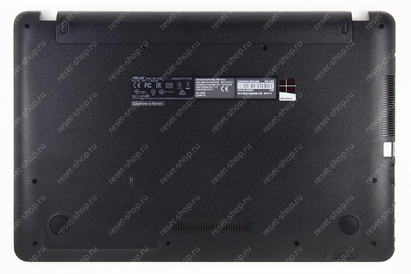 Корпус Б/У ASUS X541S часть D (Нижняя часть) (без привода) черный