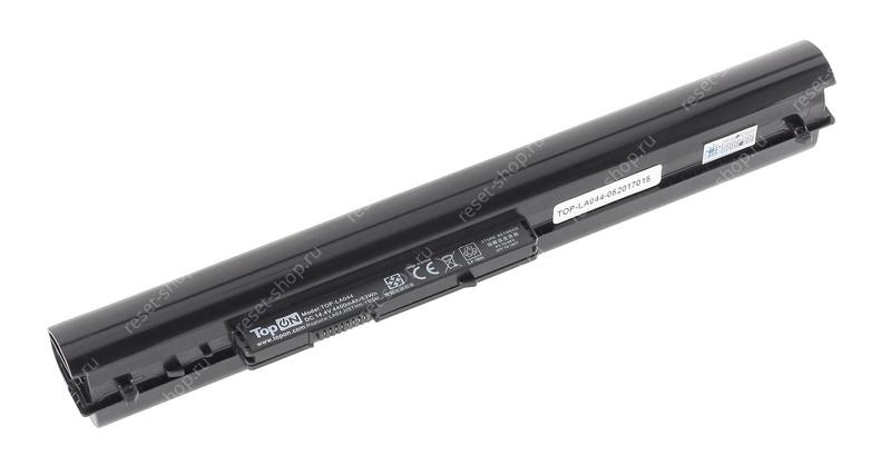 АКБ для ноутбука HP (HSTNN-YB5M) TopON / 14.4V, 4400mAh / 255 G2, 355 G3 черная