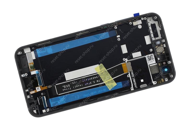 Модуль для смартфона 5.5" ASUS ZenFone 4 ZE554KL черный ORIGINAL с рамкой