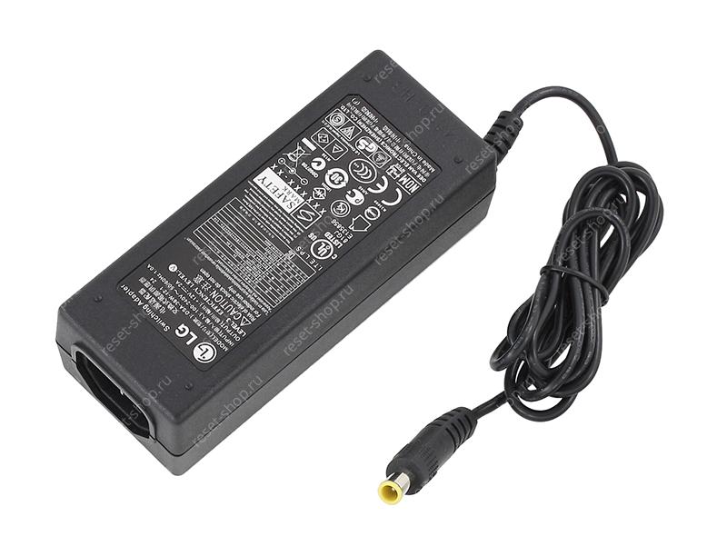 Блок питания для монитора 12V/2A (6.5x4.4) (с разъемом под ПК EURO кабель)