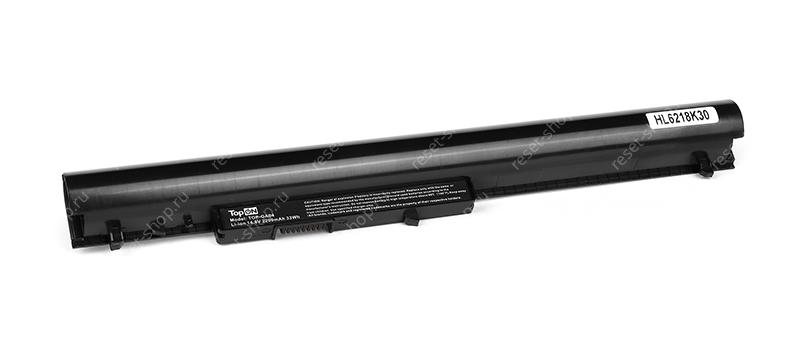 АКБ для ноутбука HP (HSTNN-PB5S) TopON / 14.8V, 2200mAh / 250 G2, 255 G3 черная