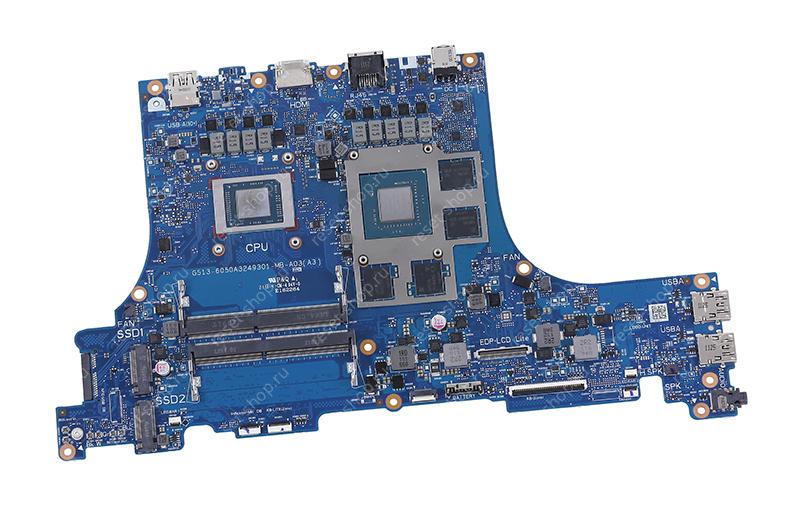 Материнская плата ноутбука ASUS G713QE (процессор R7-5800H, GeForce RTX3050 Ti 4 Гб) / УЦЕНКА