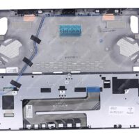 Клавиатура для ноутбука ASUS GX550LXS топкейс синий, клавиши черные с подсветкой