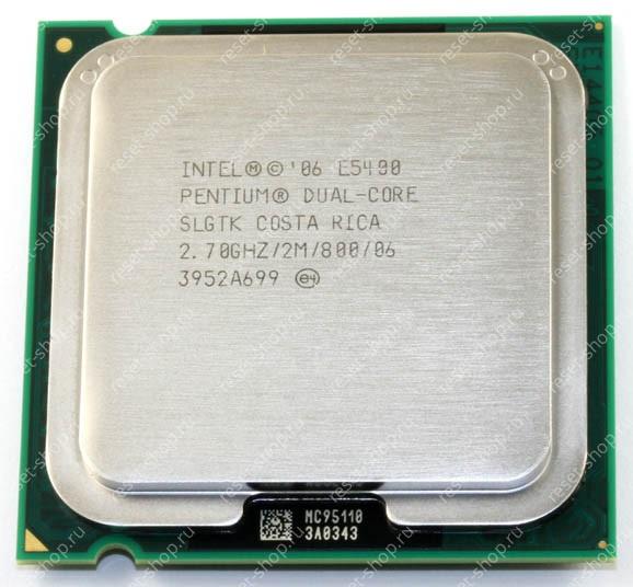 Процессор s.775 Intel Pentium Dual-Core E5400 (2.7Ghz/2М/800) / SLGTK