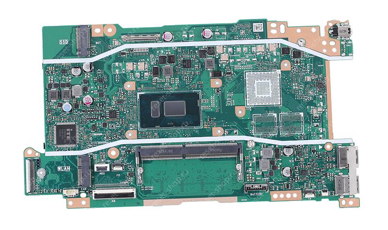 Материнская плата ноутбука ASUS X409UA (процессор Pentium 4417U, ОЗУ 4Гб) / 90NB0N90-R00020