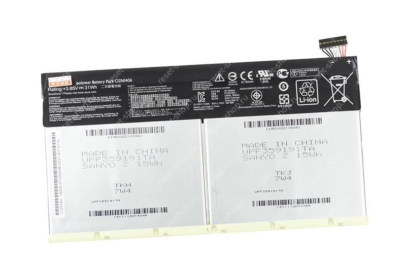 Батарея для планшета ASUS (C12N1406) / 3.85V, 7820mAh / T100TAL черная