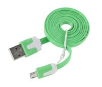 Кабель соединительный USB - microUSB длиной 1 метр / цветной