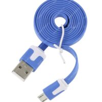 Кабель соединительный USB - microUSB длиной 1 метр / цветной