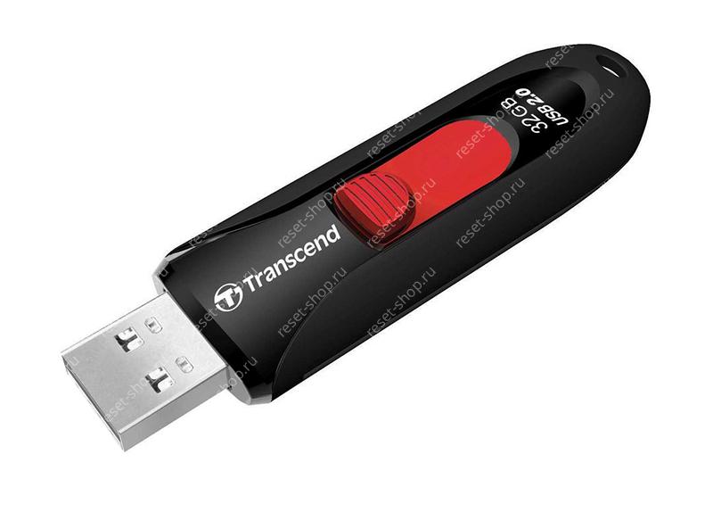 Флеш-накопитель (USB 2.0, 32Гб) Transcend JetFlash 590 / TS32GJF590K