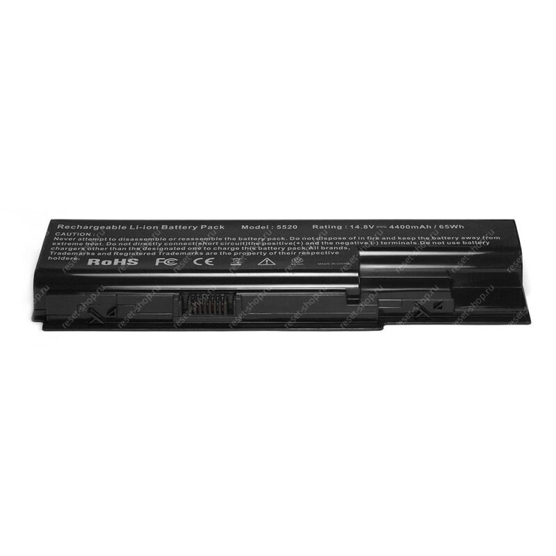 АКБ для ноутбука Acer (AS07B31) / 14.8V, 4400mAh / Aspire 5220 черная
