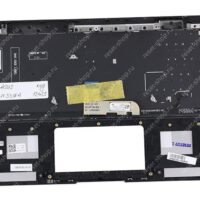 Клавиатура для ноутбука ASUS UX333FA топкейс серебристый, клавиши серебристые с подсветкой