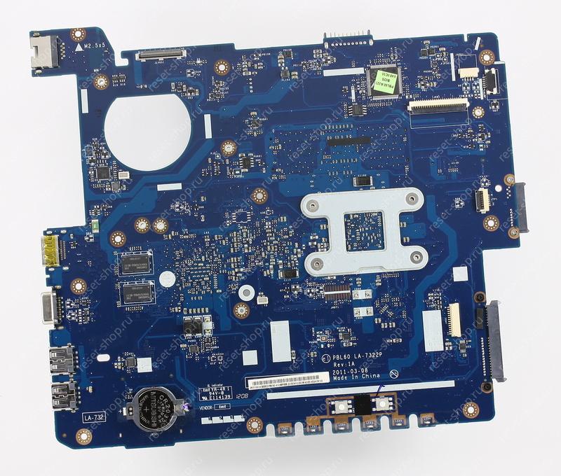 Материнская плата ноутбука Asus K53BY Rev 1A ORIGINAL