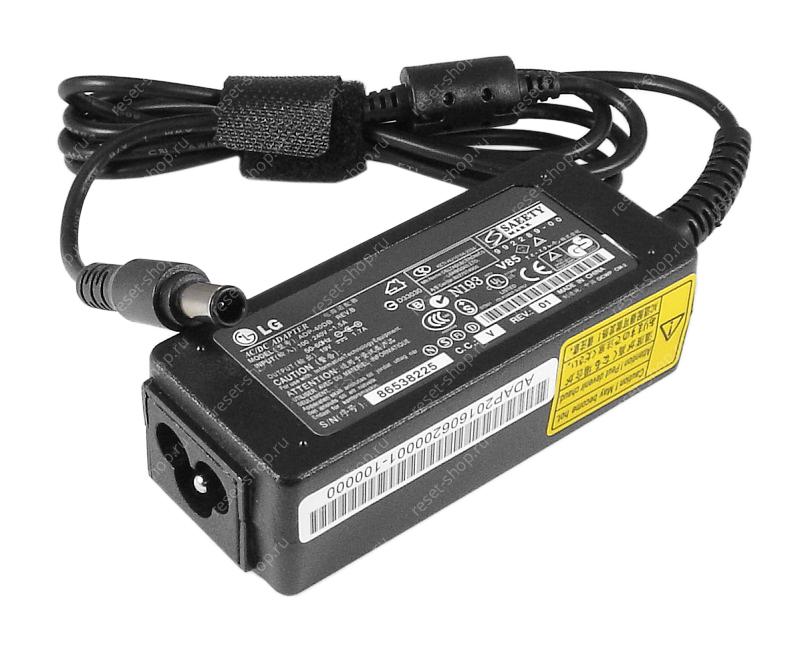 Блок питания для монитора 19V/1.7A (6.5x4.4) (с разъемом под 3PIN кабель)
