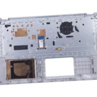 Клавиатура для ноутбука ASUS X712JA топкейс серебристый, клавиши серебристые, с подсветкой