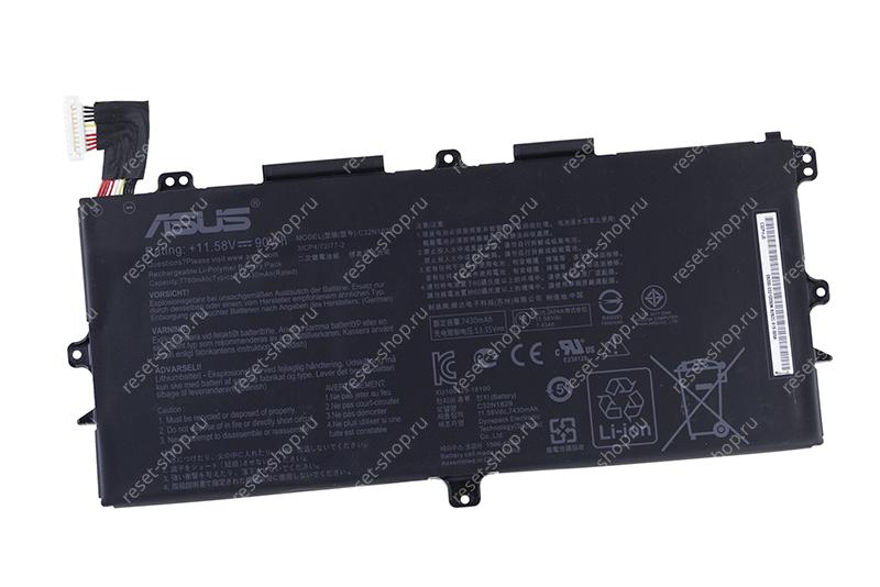 АКБ для ноутбука ASUS (C32N1829) ORIGINAL / 11.58V, 7780mAh / GZ700GX черная