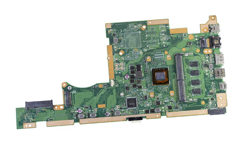 Материнская плата ноутбука ASUS X505BA (процессор AMD E2-9000, ОЗУ 4Гб) / УЦЕНКА