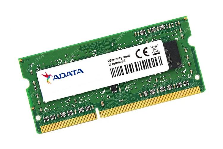 Память SODIMM DDR3L 4Гб 1600МГц A-Data / AO1L16BC4R1-BUTS УЦЕНКА