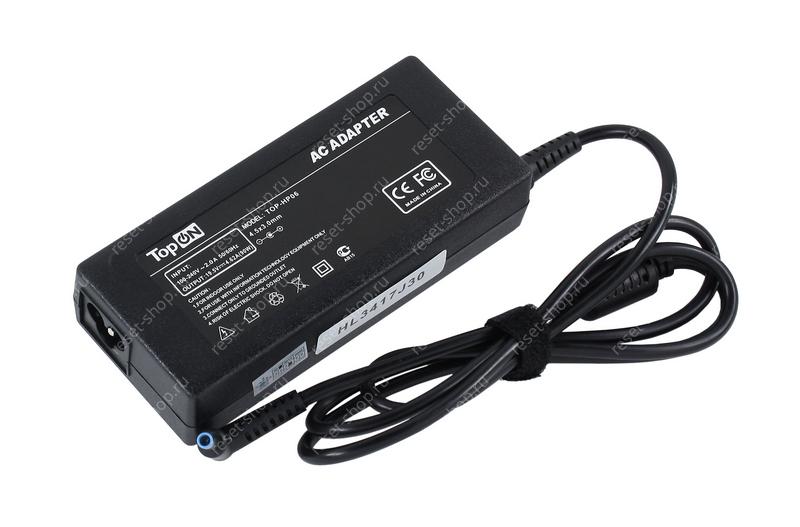 Блок питания для ноутбука HP 19.5V/4.62A (4.5х3.0) TopON