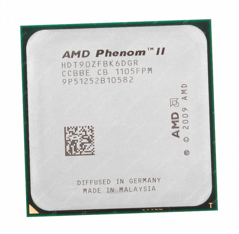 Процессор AMD Socket AM3 Phenom II X6 1090T (3.2 ГГц, 6 МБ) oem / HDT90ZFBK6DGR