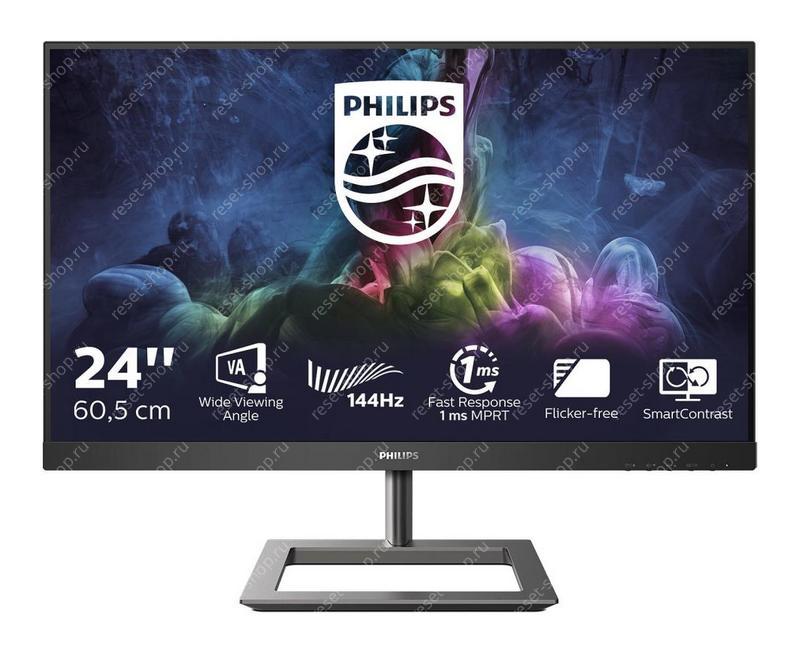 Монитор Б/У 23.8" Philips 242E1GAJ/01 1920x1080@144 Гц VA 1 мс 3500:1, 350 Кд/м2, DP, HDMI черный