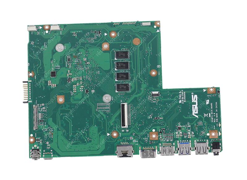 Материнская плата ноутбука ASUS X540YA (процессор E2-6110, ОЗУ 4 Гб) / УЦЕНКА