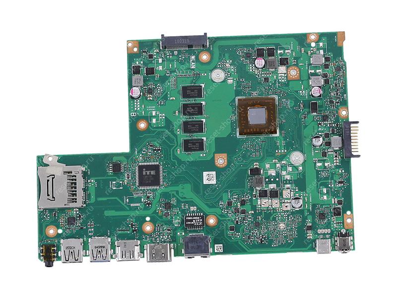 Материнская плата ноутбука ASUS X540YA (процессор E2-6110, ОЗУ 4 Гб) / УЦЕНКА