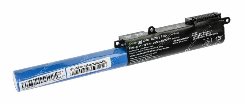 АКБ для ноутбука ASUS (A31N1519) / 11.1V, 2600mAh / X540 черная