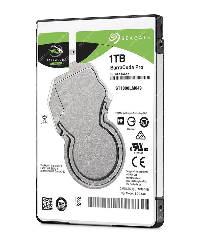 Жесткий диск 2.5" SATA3 1 Тб Seagate 7200 об/мин 128 Мб / ST1000LM049