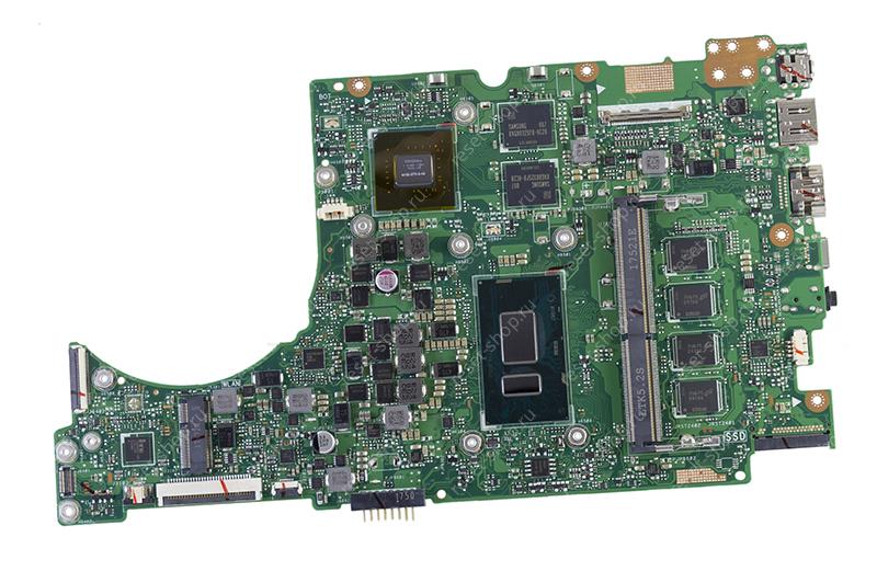 Материнская плата ноутбука ASUS UX410UFR (процессор I7-8550U, ОЗУ 4Гб, GF 940MX 2Гб)