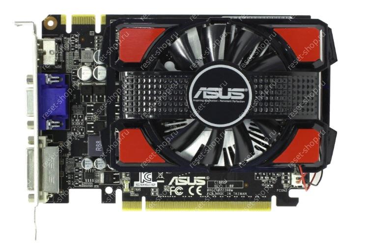 Видеокарта Б/У PCIeX Asus GeForce GTS 450 ( 1Гб DDR3 128 bit ) VGA, DVI-I, HDMI