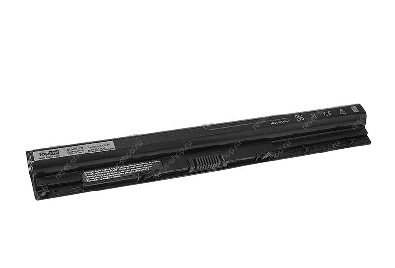 АКБ для ноутбука Dell (GXVJ3) TopON / 14.8V, 2200mAh / Inspiron 14 5000, 15 3000, Vostro 3459 черная