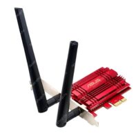 Адаптер Wi-Fi ASUS PCE-AC56 (PCI-E, 2,4ГГц и 5ГГц, WiFi до 1300Мб/сек)