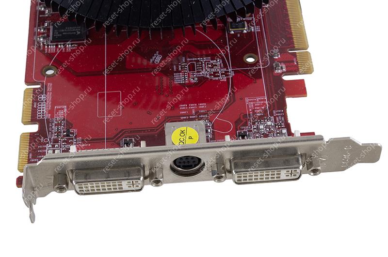 Видеокарта Б/У PCIeX Radeon HD 3850 Sapphire (1 Гб DDR3 256bit) 2xDVI-I, S-video