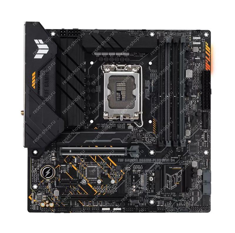 Сист.плата Б/У s1700 ASUS TUF GAMING B660M-PLUS WIFI 4xDDR5, 7xUSB, 4xSATA, PCI-Ex16х2, mATX