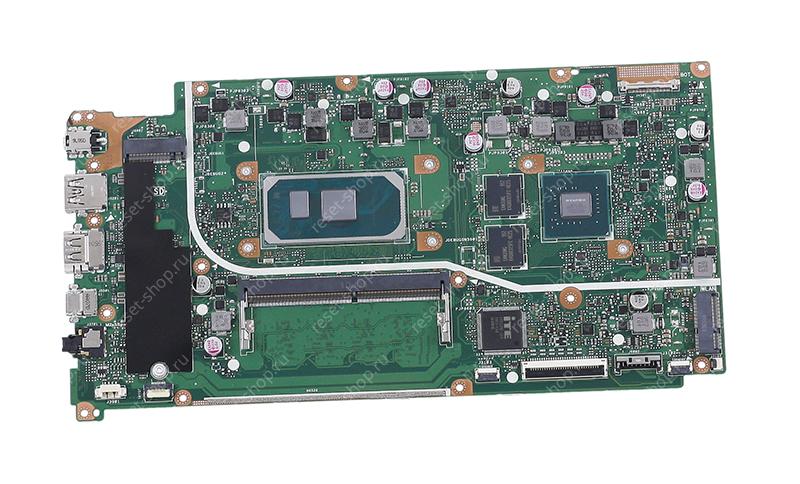 Материнская плата ноутбука ASUS X512JF (процессор I5-1035G1, ОЗУ 4Гб, GeForce 940MX 2 Гб)