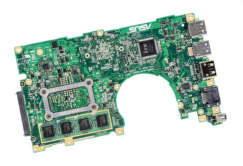 Материнская плата ноутбука ASUS X202E с ключом Windows 8.1 (в BIOS)