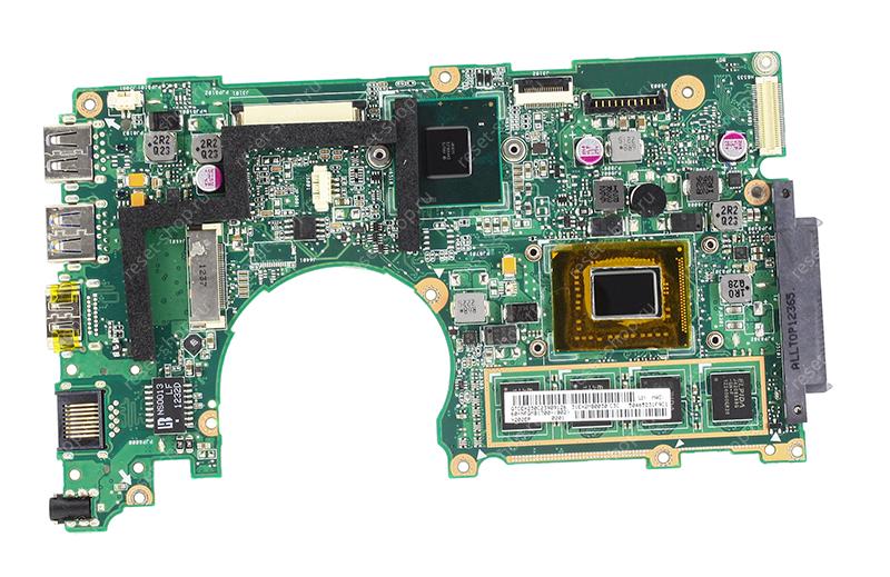 Материнская плата ноутбука ASUS X202E с ключом Windows 8.1 (в BIOS)