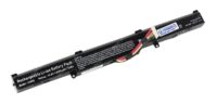 АКБ для ноутбука ASUS (A41-X550E) / 14.4V, 2200mAh / X750E, R510D, X550 черная