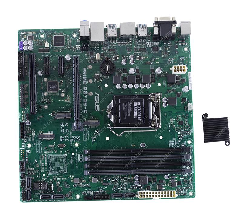 Мат.плата ASUS PRIME Q370M-C REV. 1.03 неисправная на запчасти ДОНОР