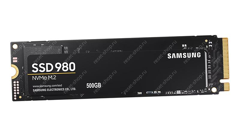 SSD накопитель 500Гб (M.2 2280 NVMe) Samsung 970 MZ-V8V500BW (чипы TLC 3D NAND)